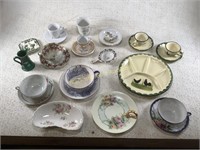 China & Porcelain Teacups & Ashtrays & More