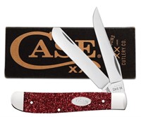 Case XX Ruby Stardust Mini Trapper Knife 67005