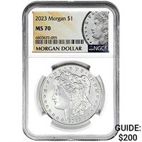 2023 Morgan Silver Dollar NGC MS70