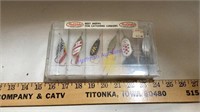 True Value Mepps lures set, NOS