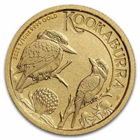 2023 Australia 1/10 Oz Gold Kookaburra Bu