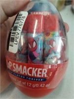 MSRP $6 Set 3 Spiderman  Lip Smackers