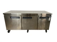 Dukers 3-Door Undercounter Commercial Freezer