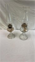 Pair of Oil Lamps