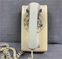 Western Electric 554 off white cream rotary wall