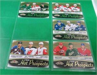 5x 2015-16 Fleer Hot Prospects Trios /599 RC's