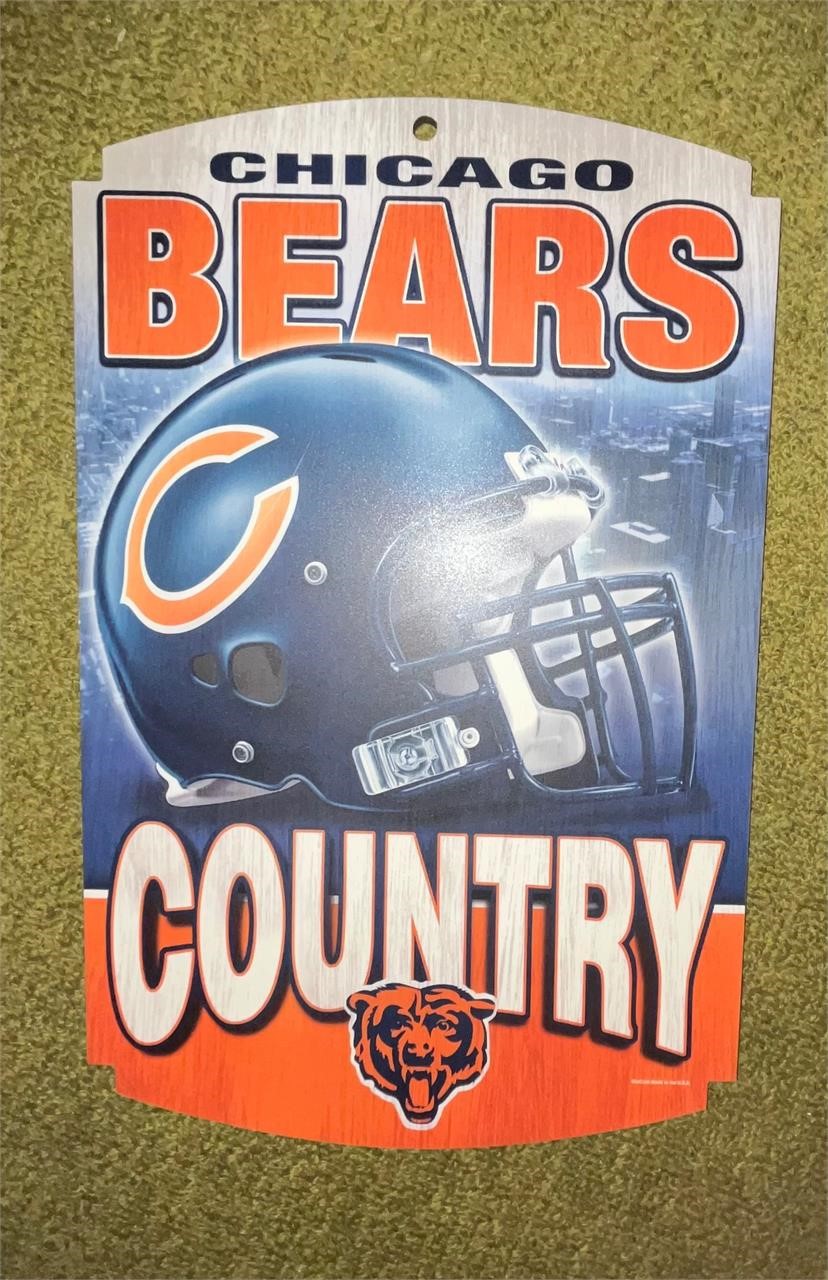 Bears Country Sign Wooden