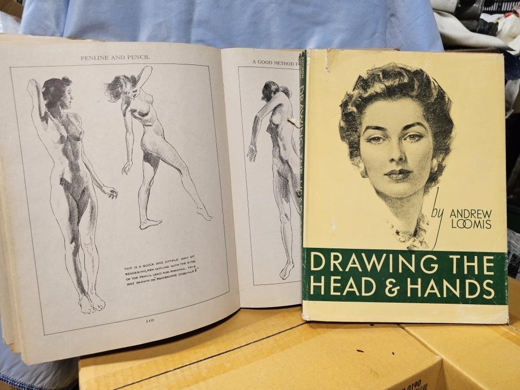 Pair of older drawing books
