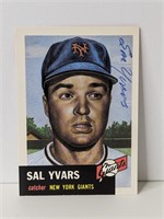 Sal Yvars Autograph