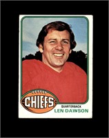 1976 Topps #308 Len Dawson EX to EX-MT+