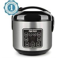 Aroma 8-Cup Programmable Rice & Grain Cooker,