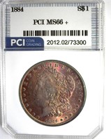 1884 Morgan MS66+ LISTS $1300