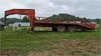 Starlite Gooseneck Trailer With 12' Deck and 6 '