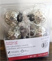 LED STRING LIGHTS BATTERY OPERATED W/ TIMER NEW