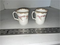 Royal Albert dimity Rose cups