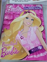 Barbie stickers and coloring book