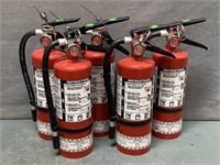 5 Fire Extinguishers