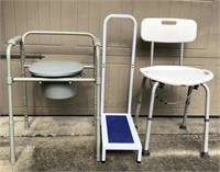 Bath Chair, Accessible Potty & Therapy Step