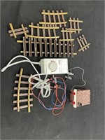 LGB TRACK PARTS AND TOY TRANSFORMER - G SCALE