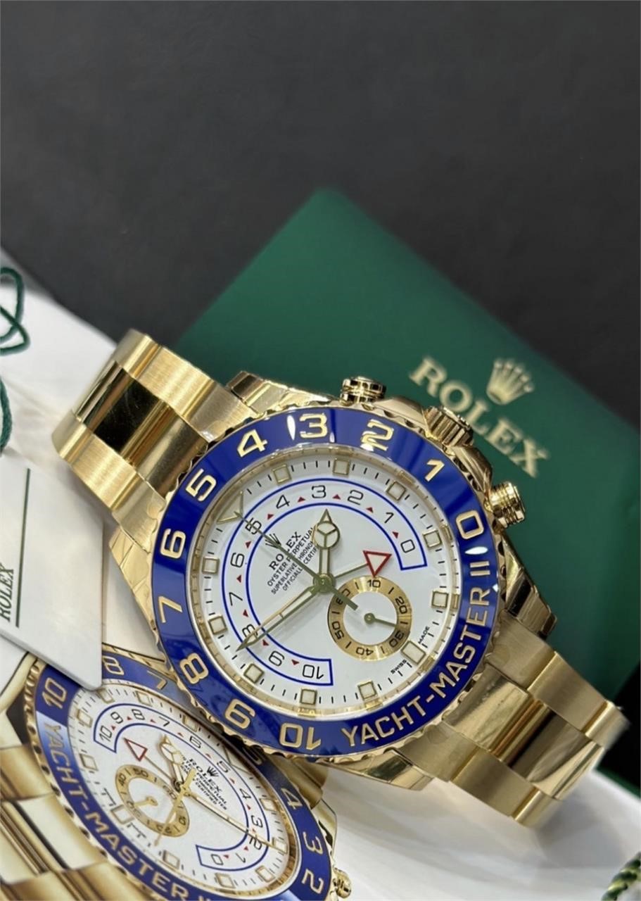 2023 NEW ROLEX YACHT-MASTER II 44MM BOX & CARD