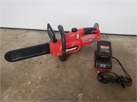BAUER 20v 10" Chainsaw with Charger