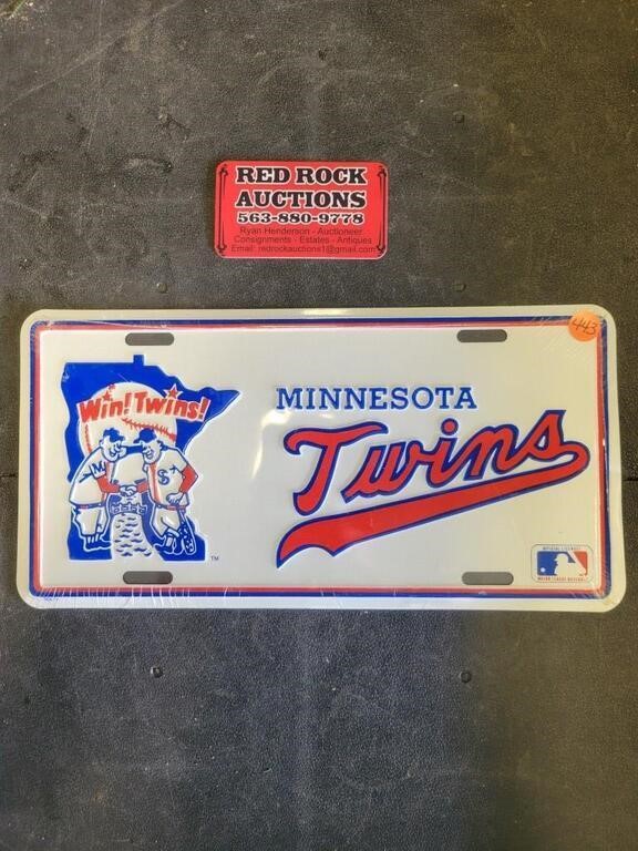Minnesota Twins License Plate Cover