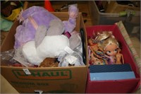 BOXES OF DOLLS