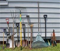 (O) Various Lawn & Garden Tools