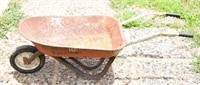 (O) Child's Metal Wheel Barrow