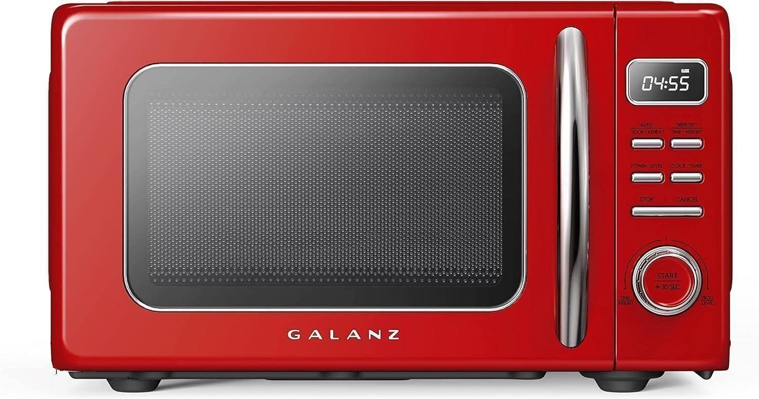 USED $100 Galanz Retro Countertop Microwave