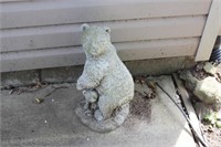 Concrete Momma Bear and Baby