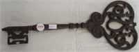 Cast Iron Decorative Key. Measures 14"L.