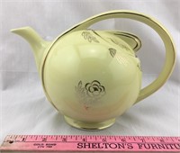 Vintage Yellow Hall Teapot