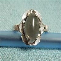 .925 Ring Oval Stone