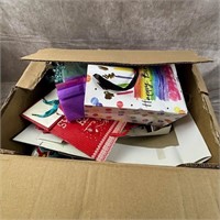 Box Of Gift Bags And Boxes