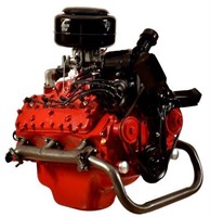 1953 Ford Flathead V8 Engine on stand