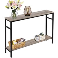 Timberer Narrow Console Table, 47 Inch Sofa Table