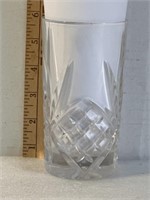 Lead crystal drinking glass heavy lead crystal
