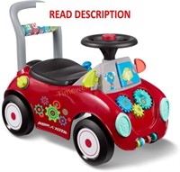 Radio Flyer Busy Buggy  Toddler Ride On  Red