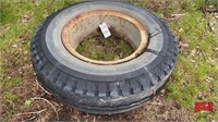 1 – tire on rim, 9.00 – 20