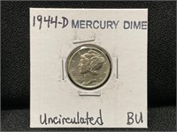 1944D Mercury Dime