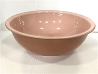 Pink vintage Pyrex mixing bowl