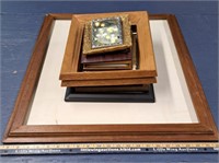 Picture FRAMES Lot-Large & Small/Wood/Glass+