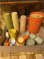 Tupperware Pitchers, Measuring Cups Tumblers Bowls