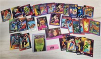 Vtg Marvel / Nickelodeon Collectors Trading Cards