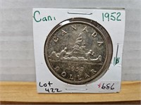 1 1952 SILVER DOLLAR