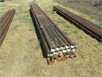 Approximately (22) 4" x 24' Surplus Steel Pipes