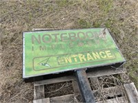 Noteboom Implement Sign