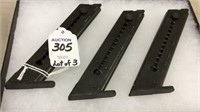 Set of 3-22 LR Clips (Showcase Not Included)