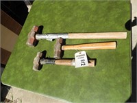 (3) shop hammers